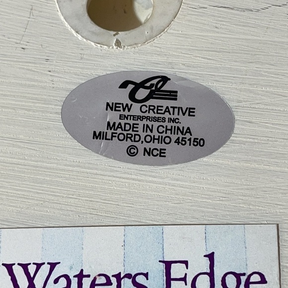 Decorative seaside beach welcome wall hanging waters edge Kathleen Denis - Picture 7 of 10